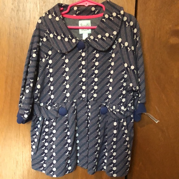 NEW GIRLS  KIMCHI AND BLUE JACKET SIZE 4. SMOKE FREE  HOME. - Picture 2 of 6